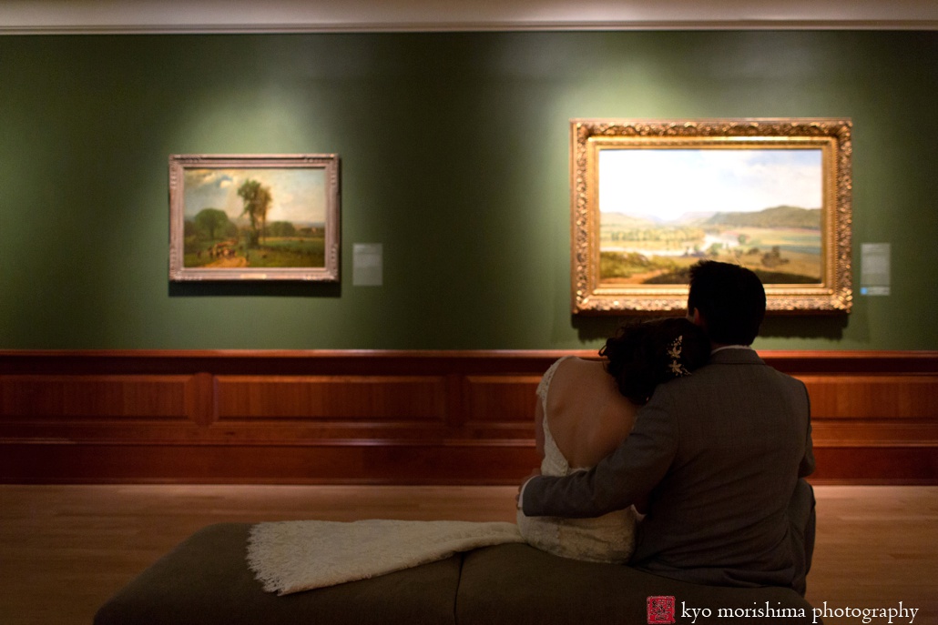 Married couple in the inness gallery