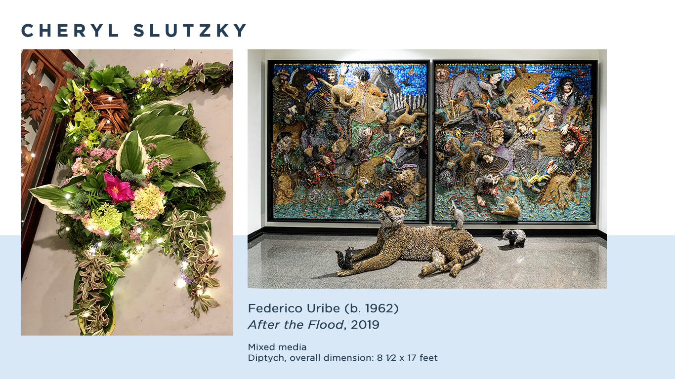 Cheryl Skutzky Virtual Art in Bloom floral design