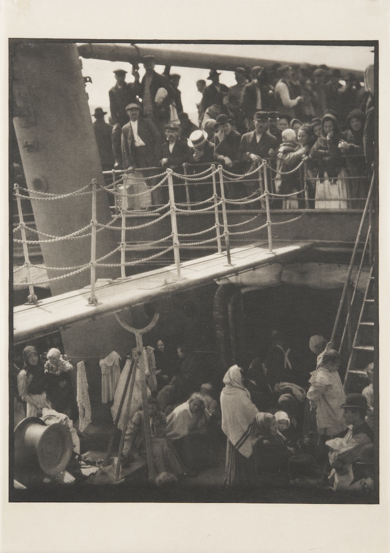 Alfred Stieglitz's photograph, Steerage.
