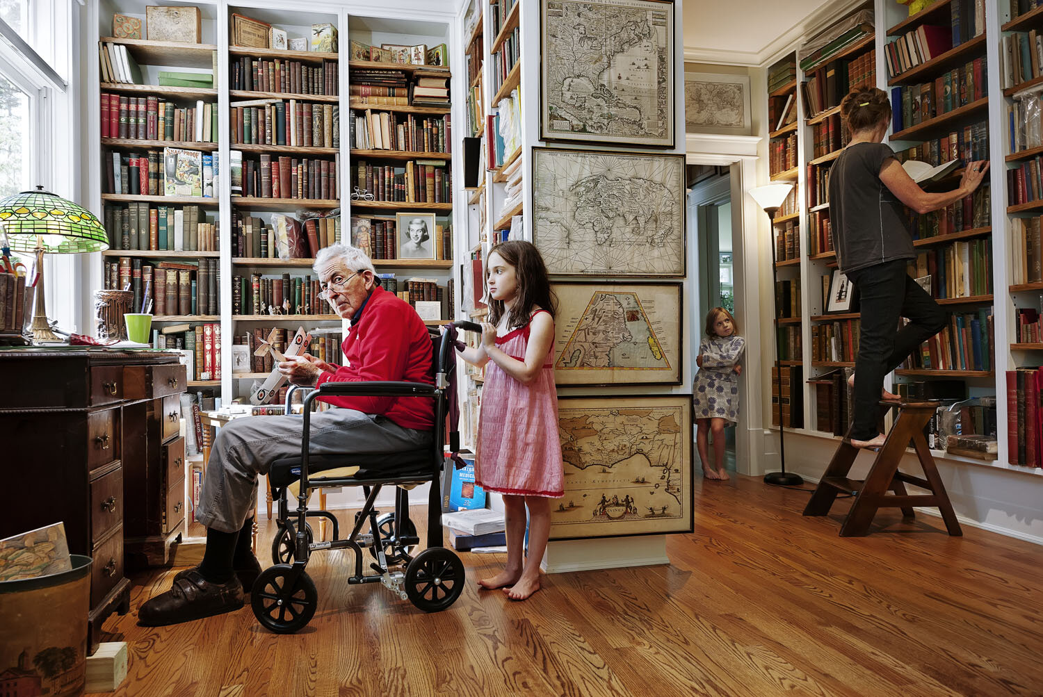 Photo from Lanie McNulty's photo-book, Angel in the House.
