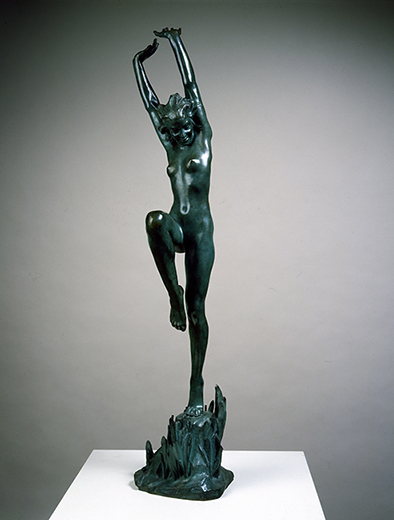 Harriet Frishmuth (1880–1980). Joy of the Waters, 1920. Bronze.