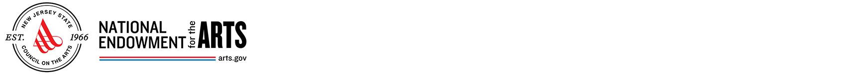 Logos for New Jersey State Council on the Arts and the National Endowment for the Arts