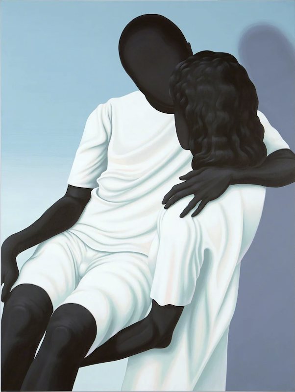 Alex Gardner (b. 1987). Forgot My Wallet, 2017. Acrylic on linen. Courtesy of Ann and Mel Schaffer.