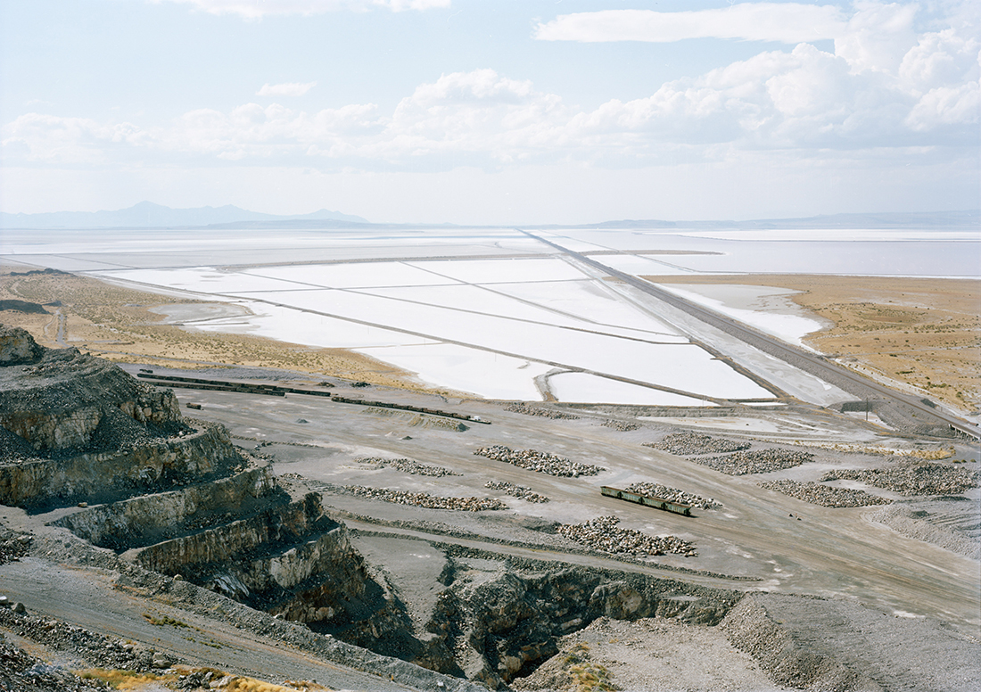 Untitled, (extraction site at Lakeside) Great Salt Lake, Utah, 2019 Chromogenic print Image Size: 39 x 55 in. ED: TO BE PRODUCED