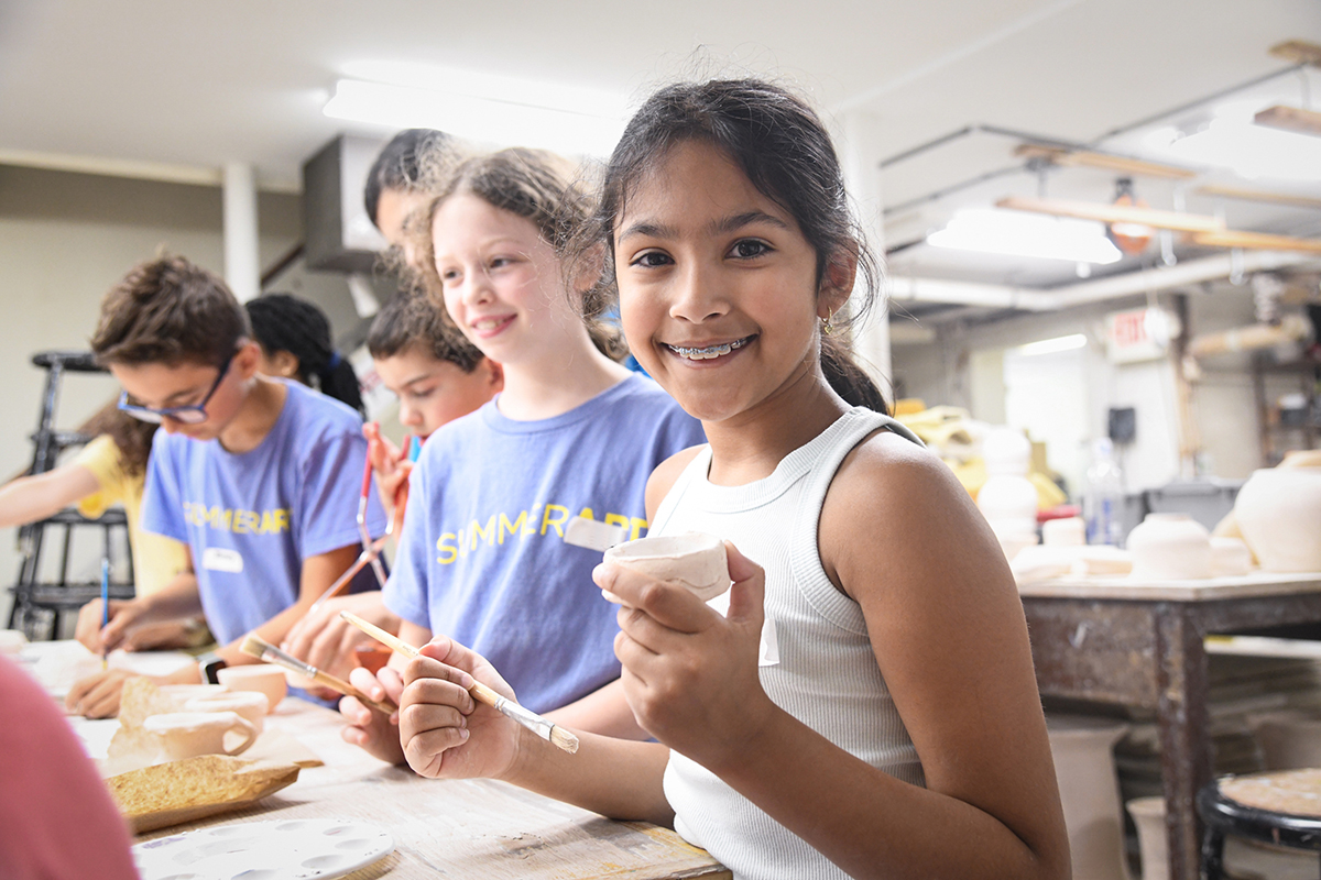 Kids ceramic class