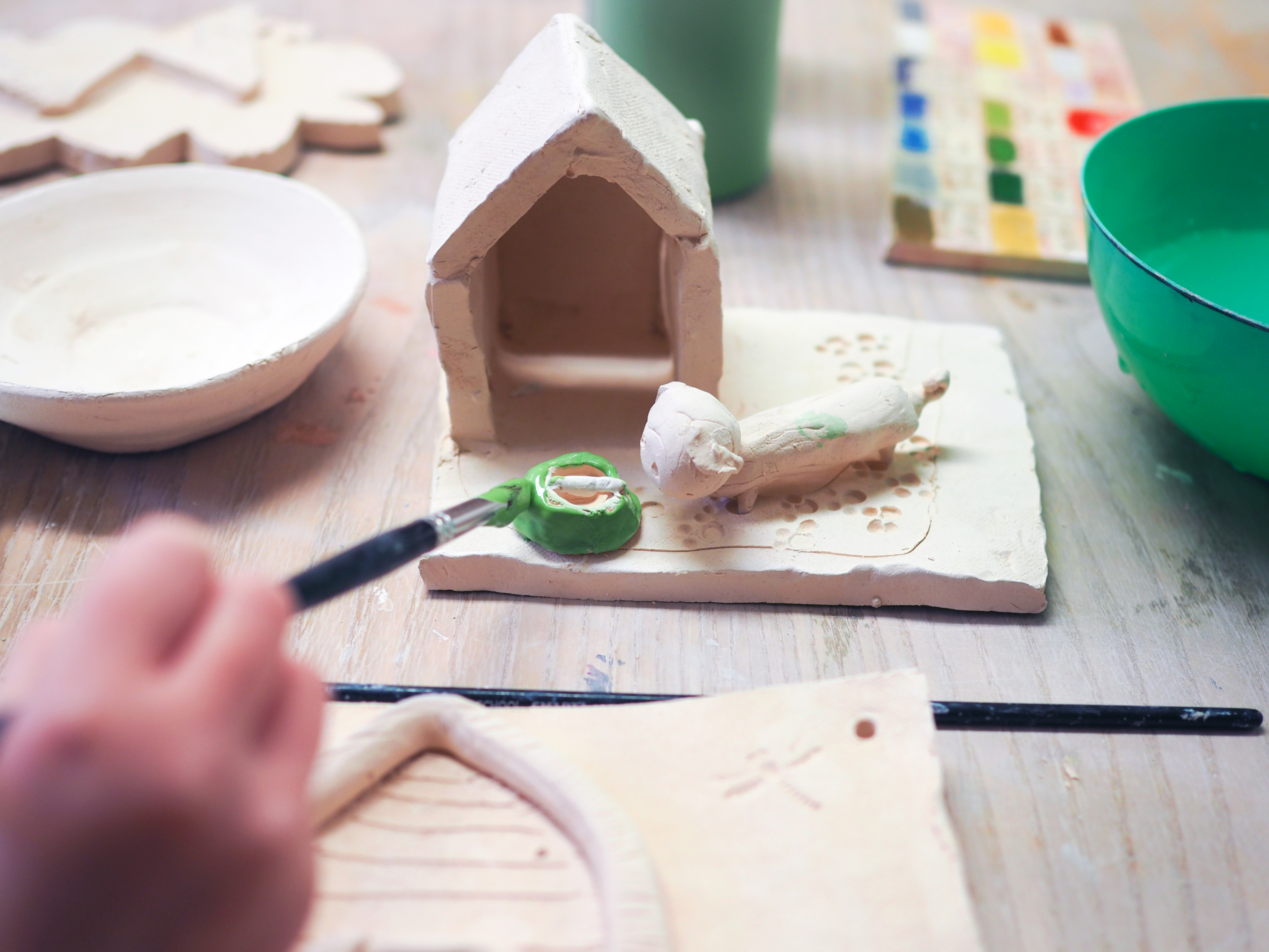 Kids handbuilding