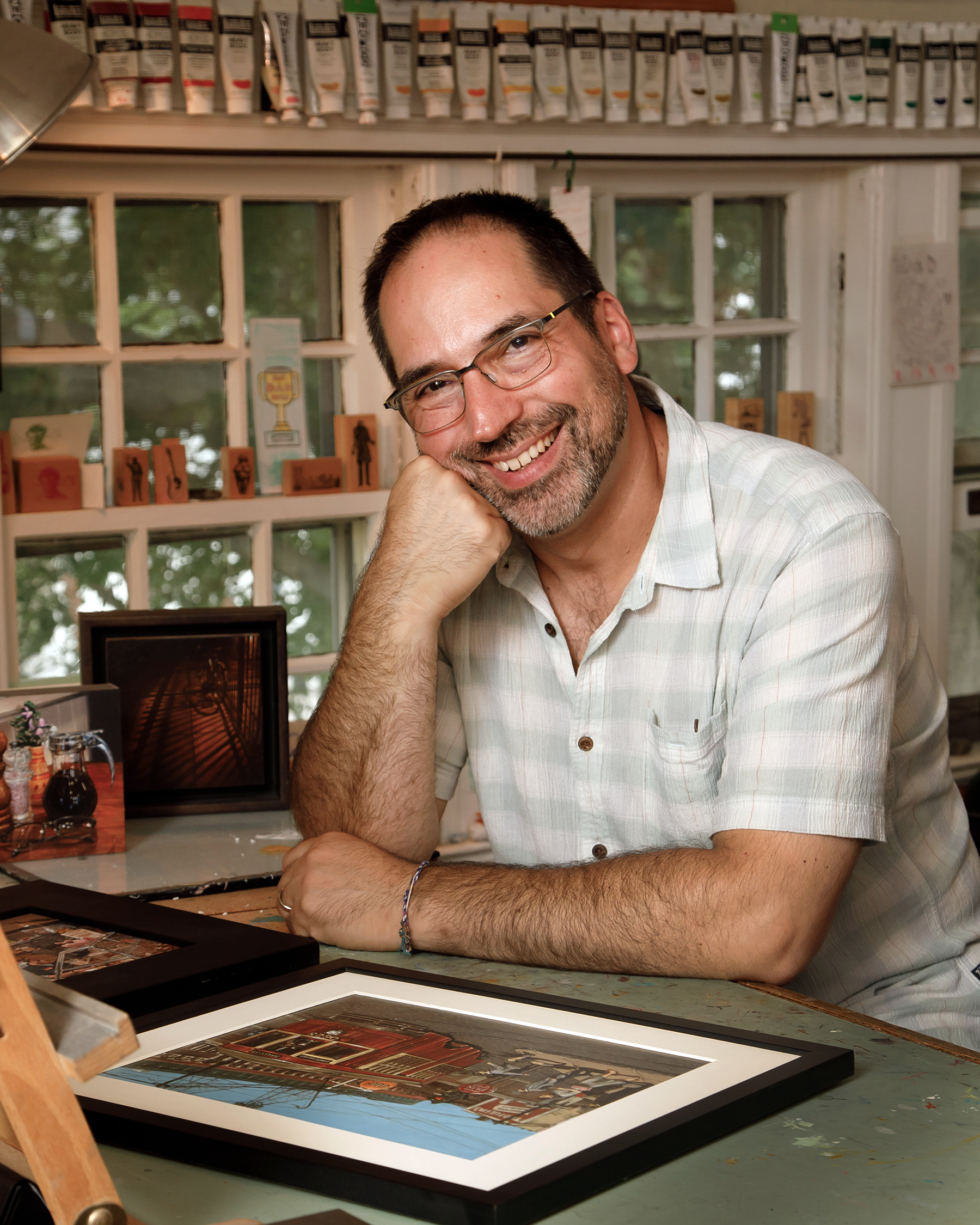 Portrait of Ted Papoulas