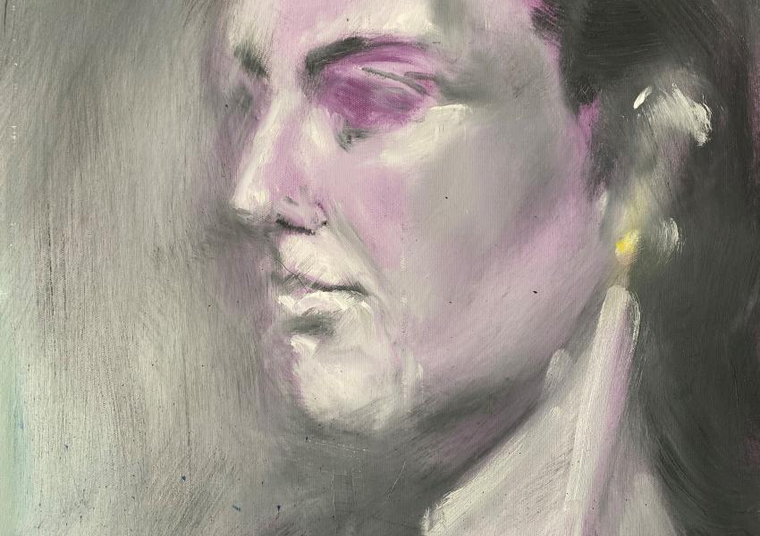 Fernando Mariscal's portrait titled "Violeta"