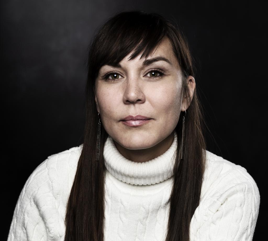 headshot image of artist cara romero 