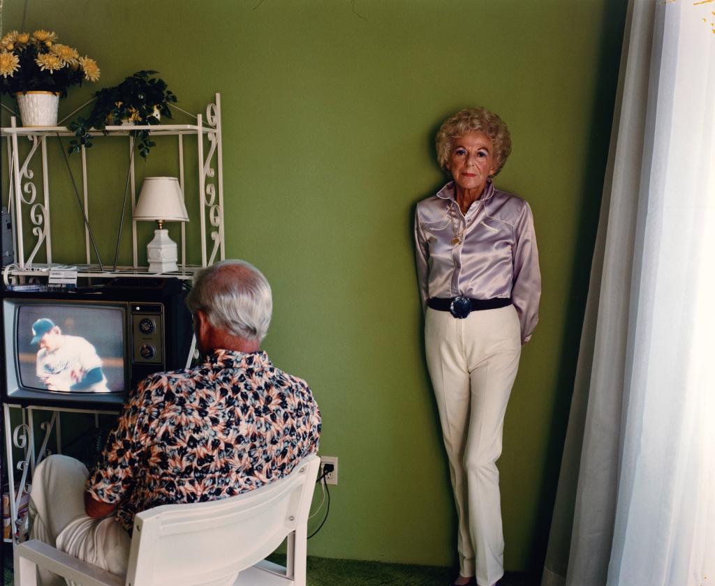 Larry Sultan (1946–2009). "My Mother Posing for Me," 1984. Chromogenic print; printed prior to 1990. Edition 1 of 25.