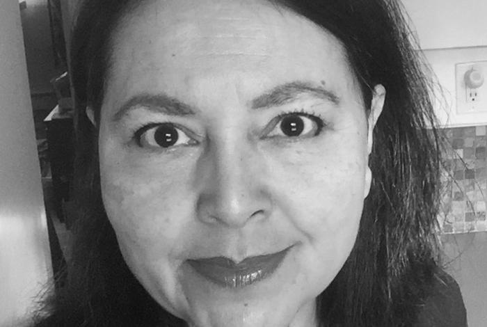 A headshot of artist Sonya Kelliher-Combs